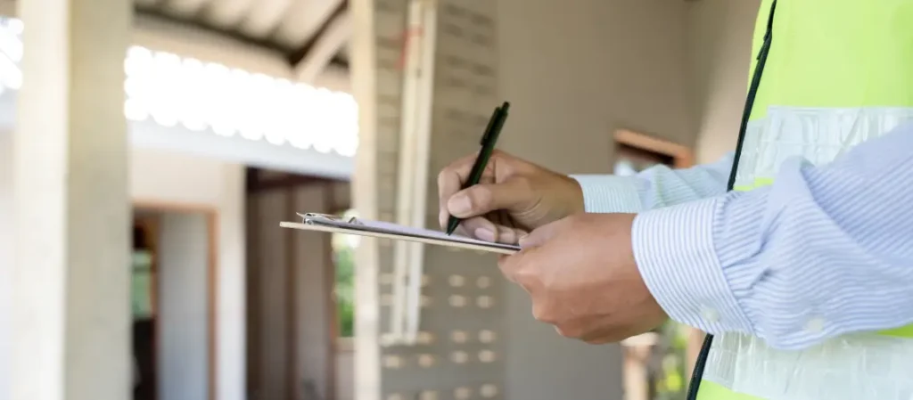 commercial property valuer assessing building in Darwin